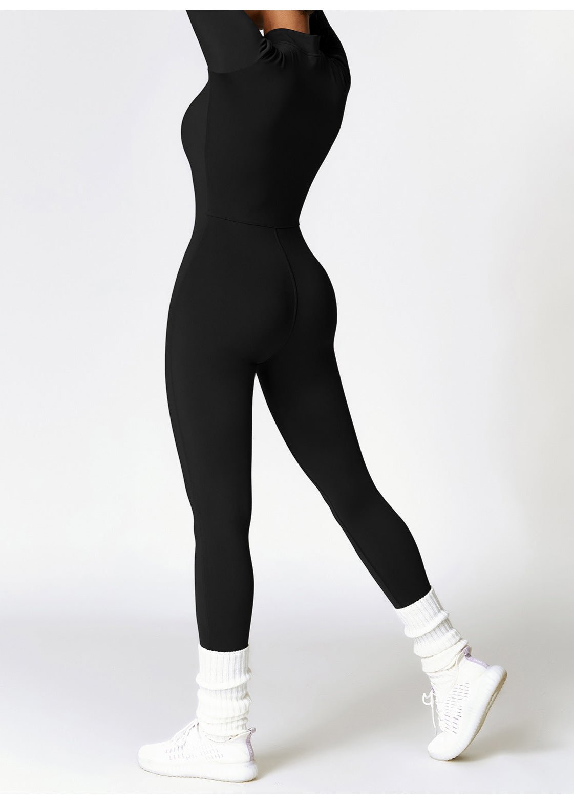 Women's Long Sleeve Jumpsuit | Bellagio Moda