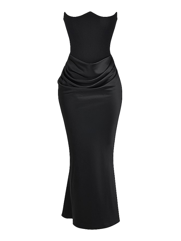 Women's Maxi Dress | Strapless Maxi Dress | Bellagio Moda