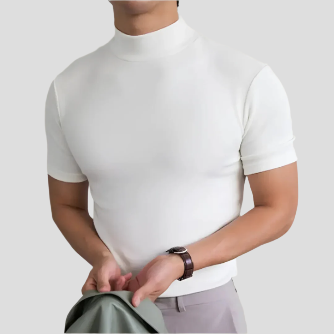 Armando mock neck t-shirt