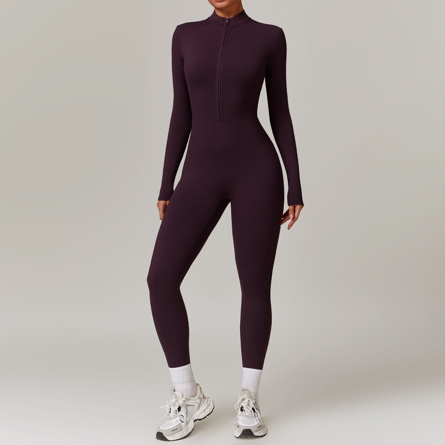 Women's Long Sleeve Jumpsuit | Bellagio Moda