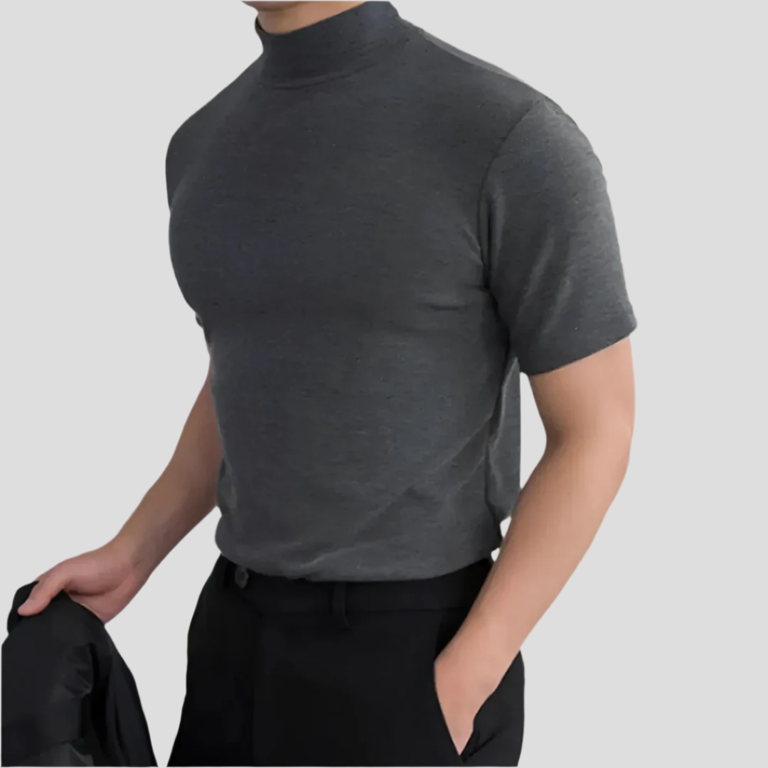 Armando mock neck t-shirt