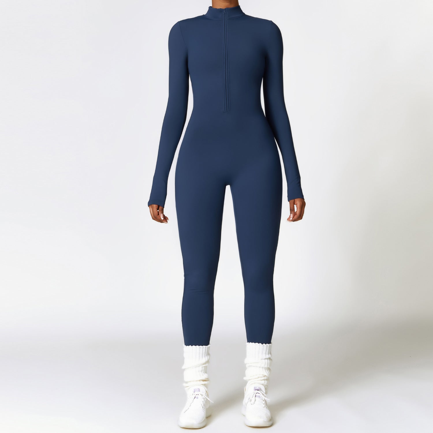 Women's Long Sleeve Jumpsuit | Bellagio Moda