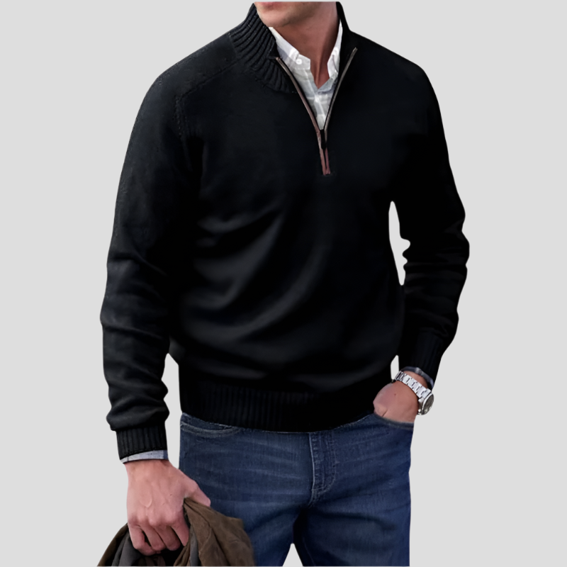 Bivoo Cashmere Zipper Sweater