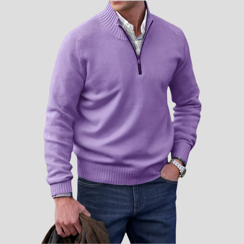 Bivoo Cashmere Zipper Sweater