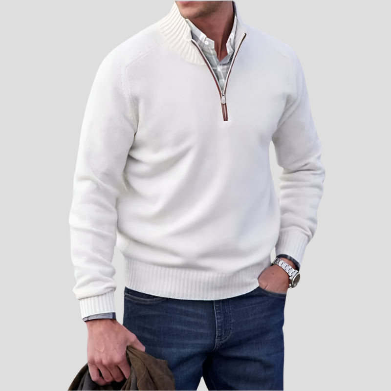 Bivoo Cashmere Zipper Sweater