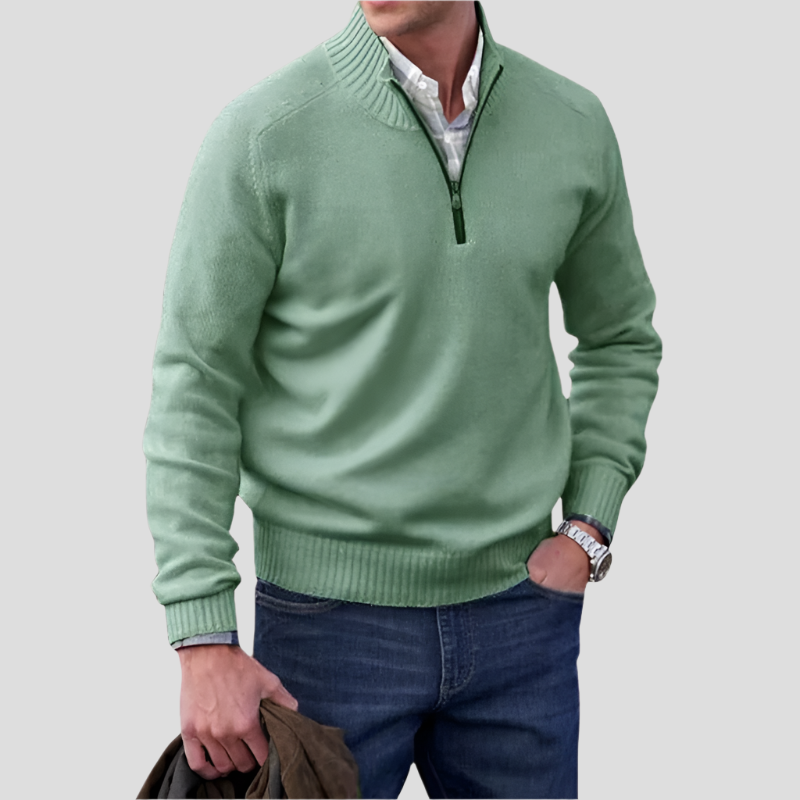 Bivoo Cashmere Zipper Sweater