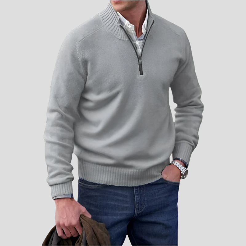 Bivoo Cashmere Zipper Sweater