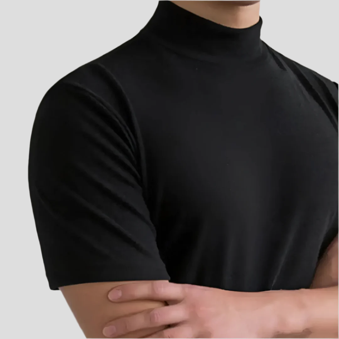 Armando mock neck t-shirt