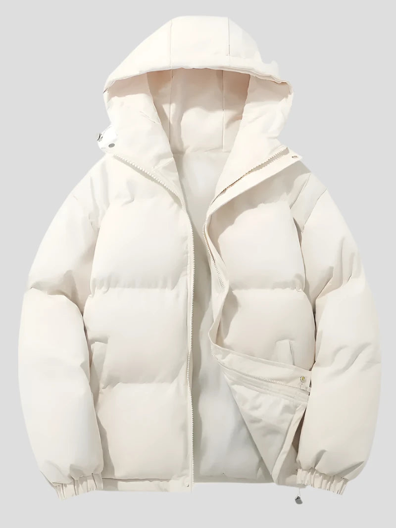 Insulated Winter Jacket | Adjustable Hood Jacket | Bellagio Moda