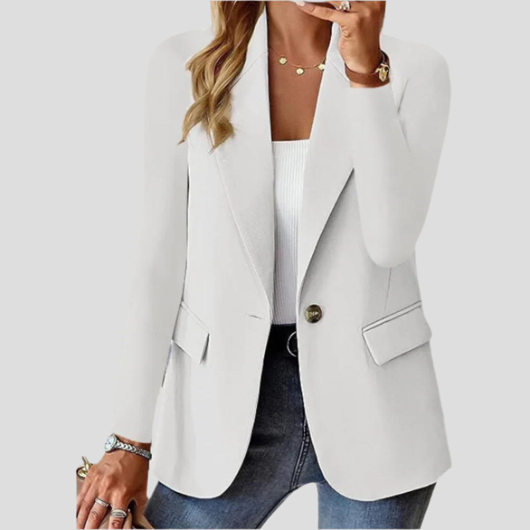 Women's Blazer Jacket | Elegant Tailored Blazer | Bellagio Moda