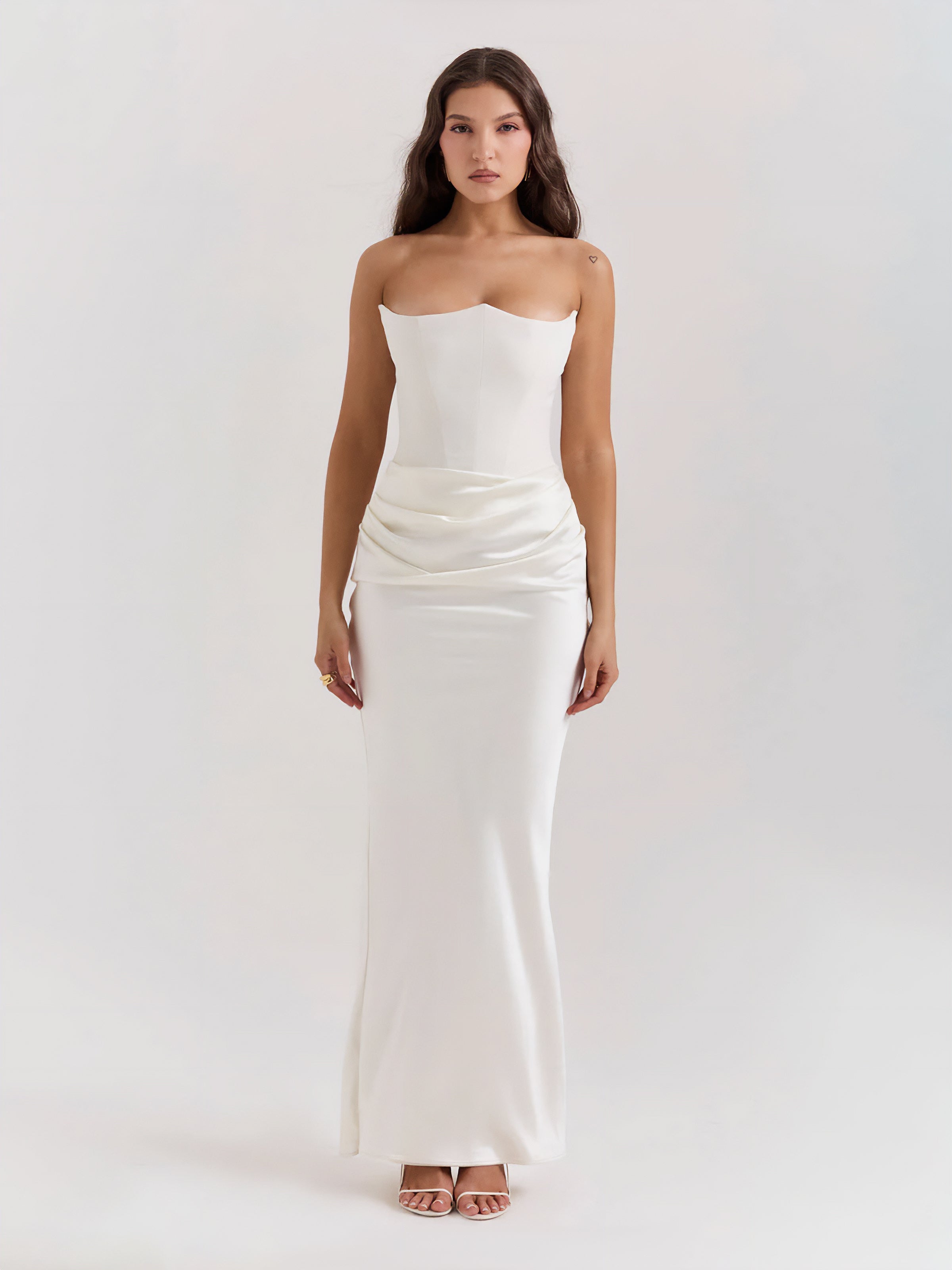 Women's Maxi Dress | Strapless Maxi Dress | Bellagio Moda