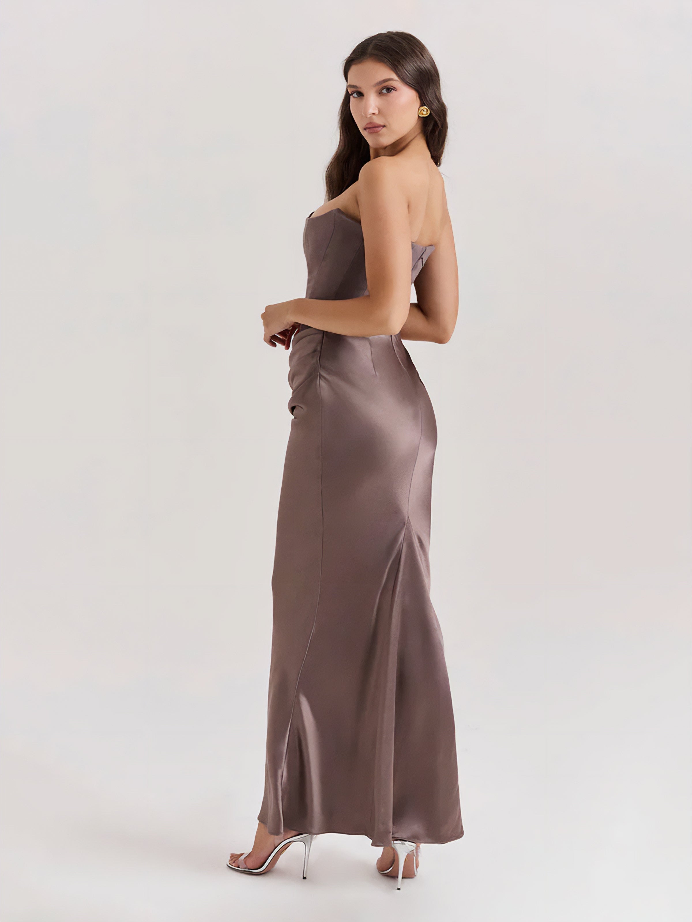 Women's Maxi Dress | Strapless Maxi Dress | Bellagio Moda