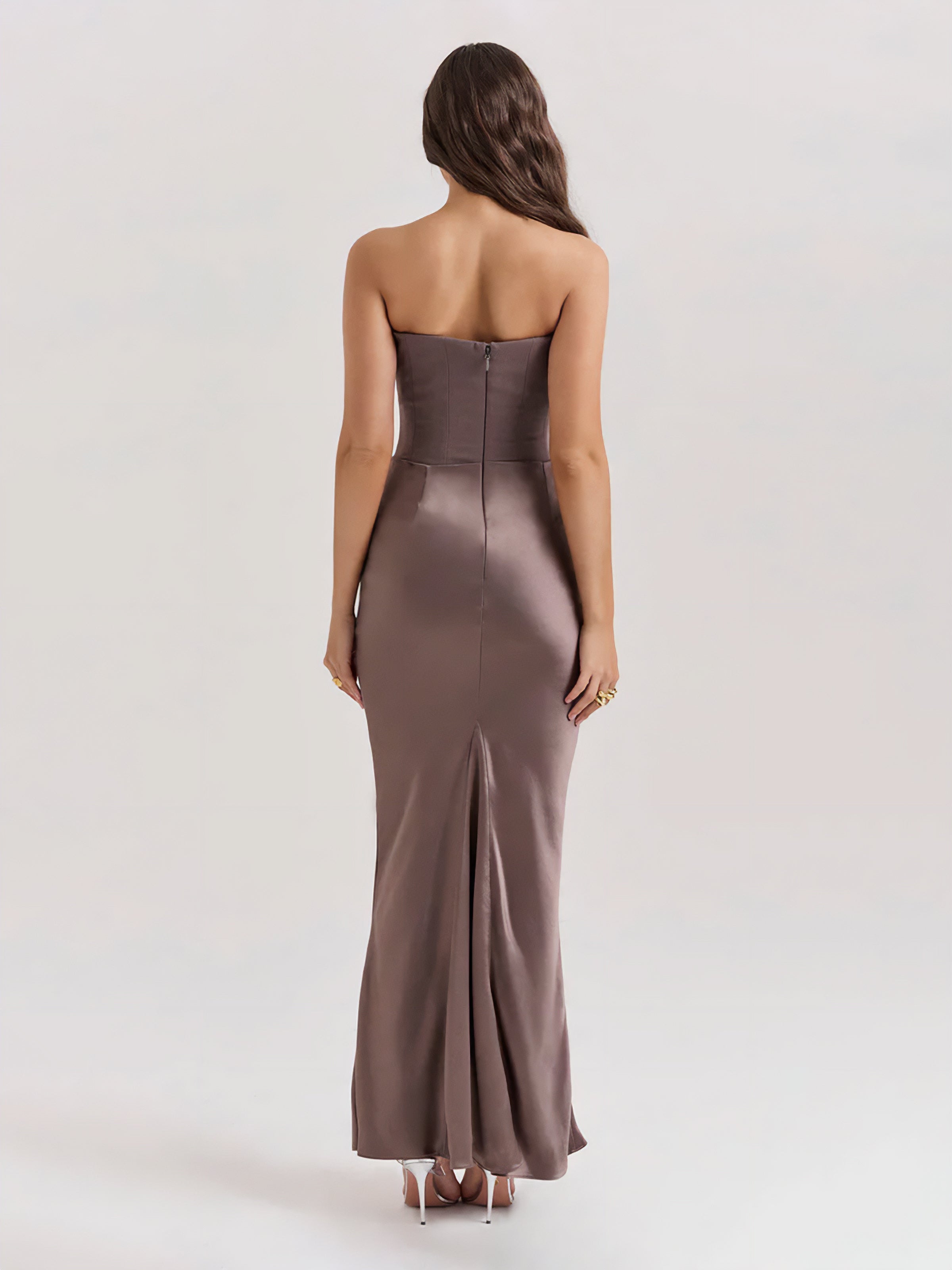 Women's Maxi Dress | Strapless Maxi Dress | Bellagio Moda