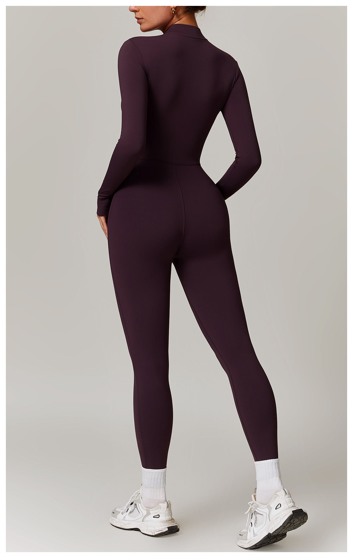 Women's Long Sleeve Jumpsuit | Bellagio Moda