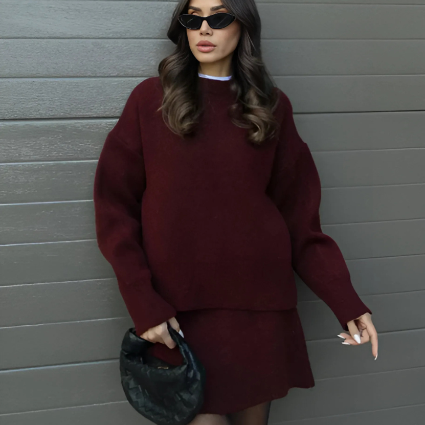 Women's Oversized Sweater | Black Swaeter | Bellagio Moda